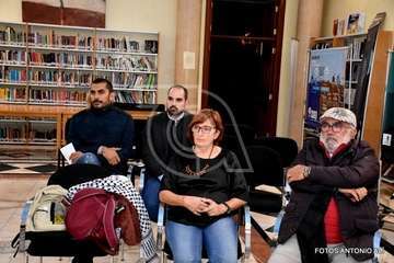 Exposición y charla en Telde sobre Palestina (Foto Antonio Alí)